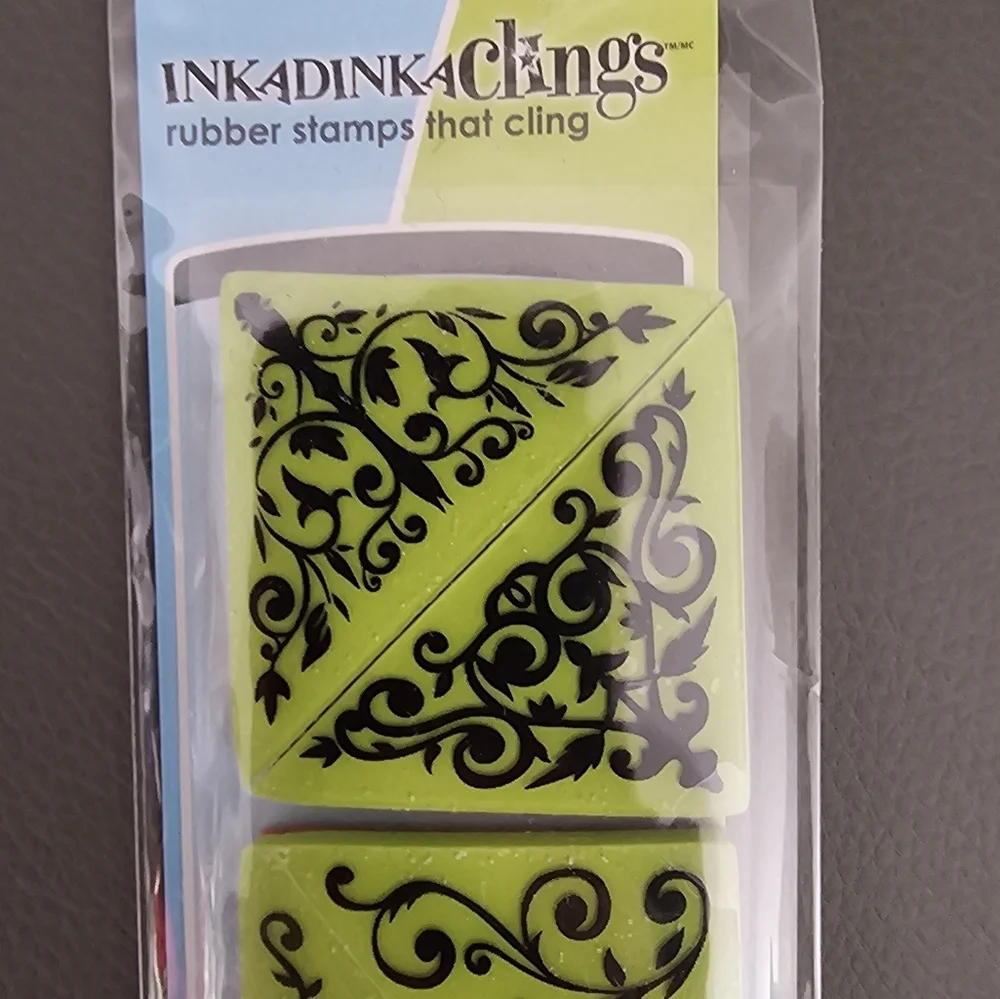 Inkadinkado Clings Rubber Stamps 3 Pack - Picture 11 of 12